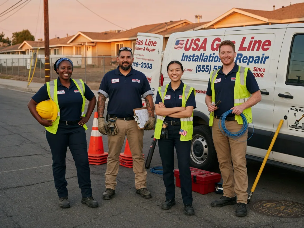 Gas Line Installation company in Johnston, IA